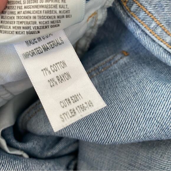 Citizens of Humanity Emery High Rise Relaxed Crop Jeans size 30 Button Fly - Picture 8 of 9